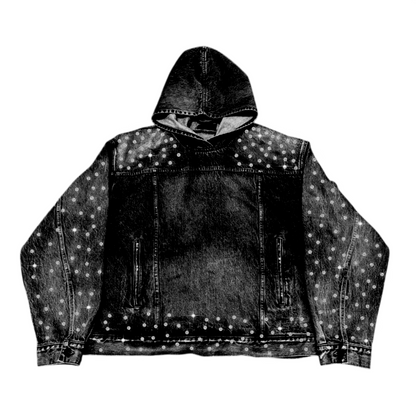 Rebel Rhinestone Darkwash