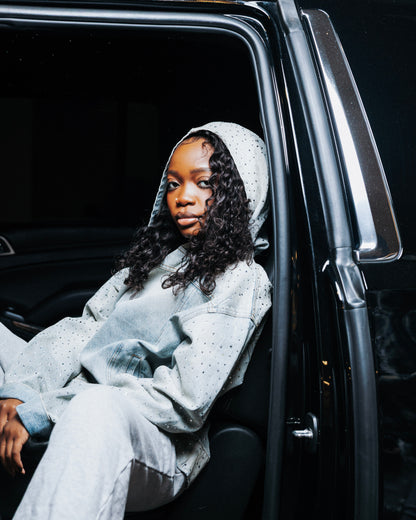 Rebel Rhinestone Lightwash