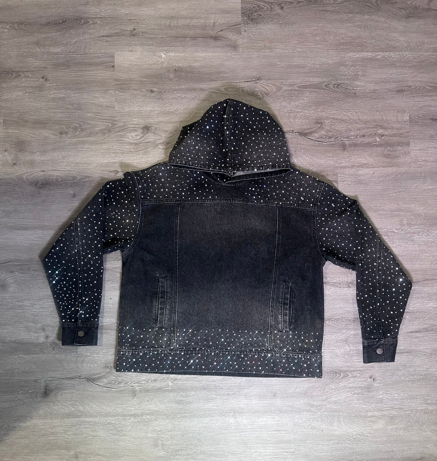 Rebel Rhinestone Darkwash